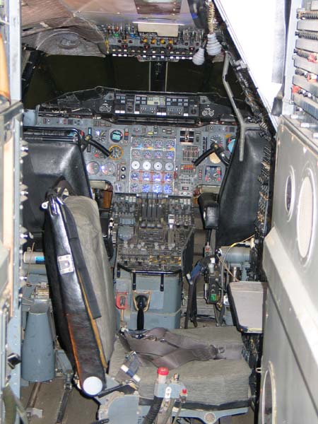 Il Cockpit del Concorde