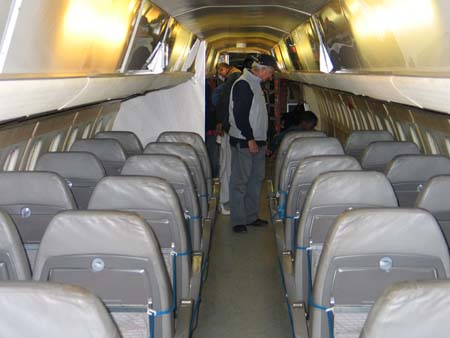 Interno del Concorde numero 001